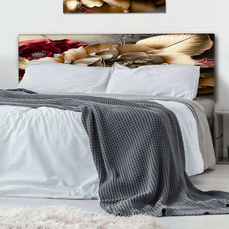 Floral headboard sales